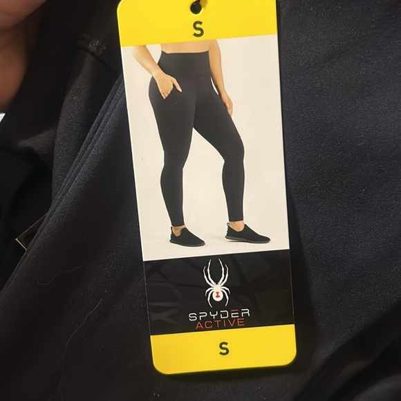 Spyder cargo leggings size S black NWT - Picture 3 of 3